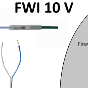 MJG Firewire Initiator Visco Shroud 10' Standard Wire (FWI 10 V)