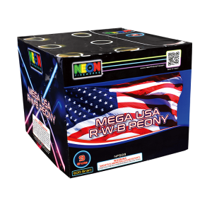 Mega USA R-W-B Peony