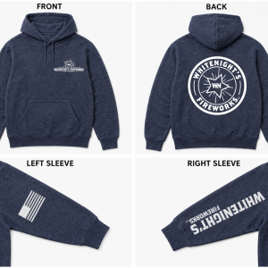 Whitenight's Fireworks Hoodie